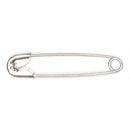 Hemline Safety Pins: 27mm: Nickel: 36 Pieces-2