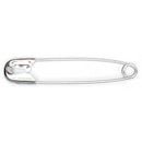Hemline Safety Pins: 38mm: Nickel: 24 Pieces-2