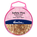 Hemline Safety Pins: Value Pack: 23mm: 200 Pieces-1