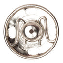 Hemline Snap Fasteners: Sew-on: Nickel: 15mm: Pack of 4-2