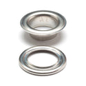 Hemline Eyelets Starter Kit: 14mm: Nickel and Silver: (G): 10 Pieces