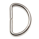 Hemline D Rings: 20mm: Nickel: 4 Pieces-2