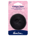 Hemline Cotton Tape: 5m x 12mm