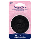 Hemline Cotton Tape: 5m x 25mm-2