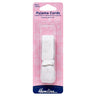 Cordon de pyjama en polyester Hemline : 1,5 m x 20 mm : Blanc