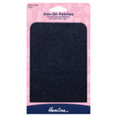 Hemline Cotton Twill Patches: 10 x 15cm-2