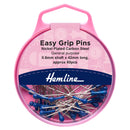 Hemline Pins: Easy Grip: 42mm: Blue-1