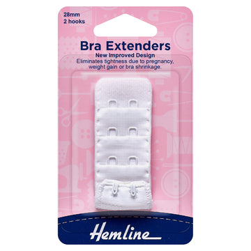 Hemline Bra Back Extenders: 28mm - 0