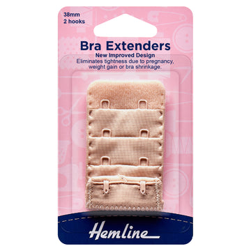 Hemline Bra Back Extenders: 38mm - 0