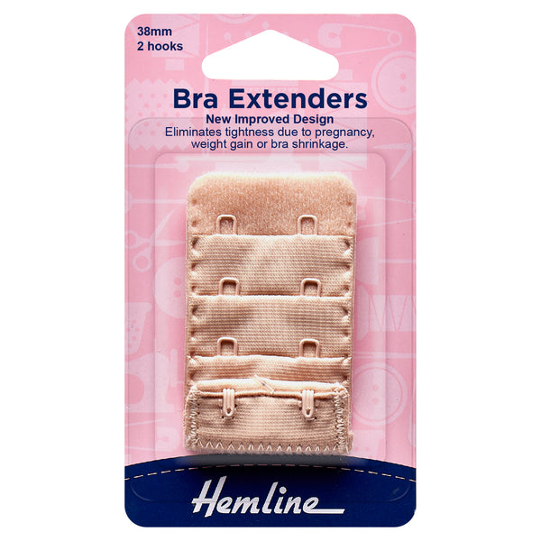 Hemline Bra Back Extenders: 38mm