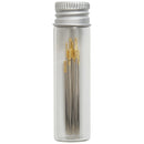 Hemline Gold Eye Embroidery Needles – Assorted Sizes in Reusable Glass Jar-3