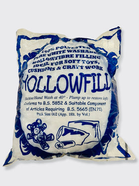 Hallowfill Fire Retardant Toy Stuffing , 100% Polyester, Pure White Washable Hollow Fibre Filling Fabric