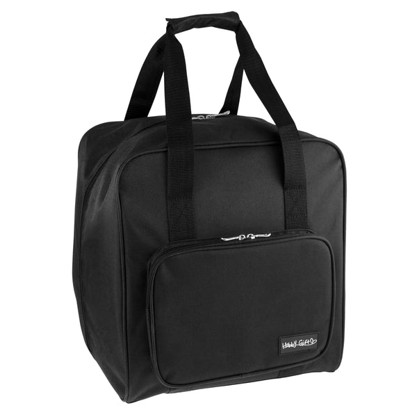 Hobby Gift: Overlocker Bag: Black: Item size: (d/w/h) 39 x 32 x 36cm.