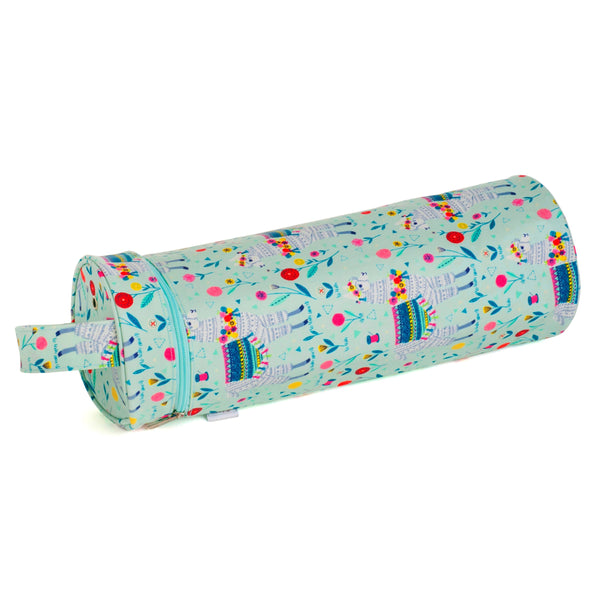 Hobby Gift: Sewing Machine Bag: Matt PVC: Llama: Item size: (d/w/h) 20 x 44 x 38cm.