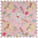 Hobby Gift: Sewing Machine Bag: Matt PVC: Birds on Bobbin: Item size: (d/w/h) 20 x 44 x 38cm.-2