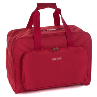 Hobby Gift: Sewing Machine Bag: Red: Item size: (d/w/h) 20 x 44 x 38cm.