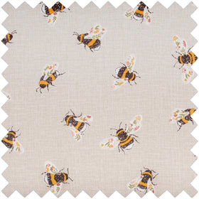Hobby Gift: Knitting Bag: Bees: Item size: (d/w/h) 16 x 43 x 19cm. - Storage Bags