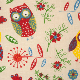 Hobby Gift: Knitting Pin Case: Soft: Owl: Item size: (d/w/h) 12 x 41 x 7.5cm.