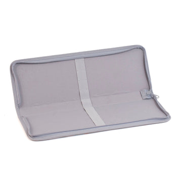 Hobby Gift: Knitting Pin Case: with Tape Measure Trim: Elephants: Item size: (d/w/h) 13 x 38 x 3cm. - 0