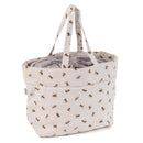 Hobby Gift: Craft Bag (L): Drawstring: Bee: Item size: (d/w/h) 18 x 32 x 34cm.-1