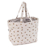 Cadeau de loisir : Sac d'artisanat (L) : Cordon de serrage : Abeille : Dimensions de l'article : (d/l/h) 18 x 32 x 34 cm. 