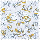 Hobby Gift: Craft Bag (M): Drawstring: Spring Floral:  Item size: (d/w/h) 17 x 30 x 28cm.-3