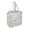 Hobby Gift: Craft Bag (M): Drawstring: Spring Floral:  Item size: (d/w/h) 17 x 30 x 28cm.