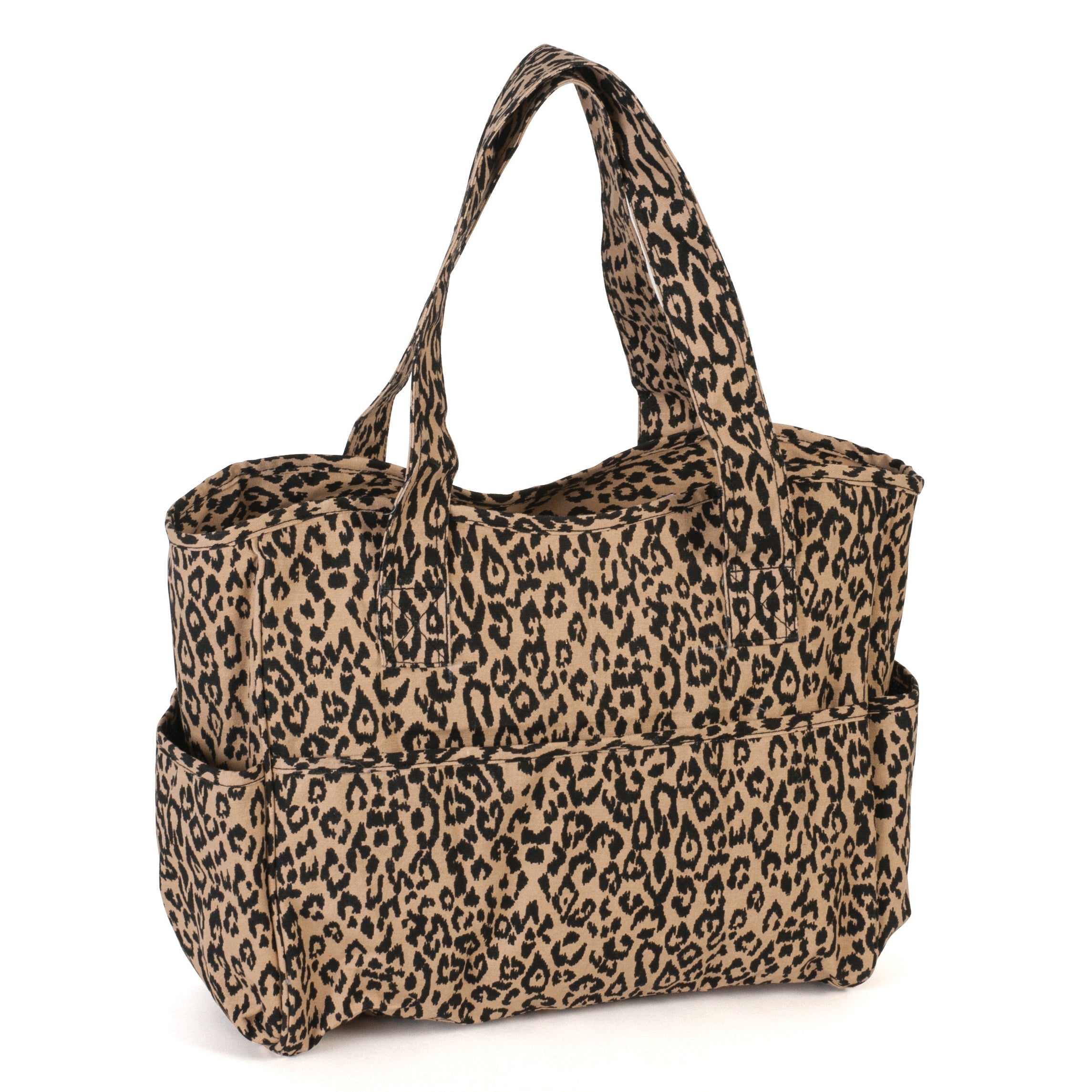 Hobby Gift: Craft Bag: Leopard: Item size: (d/w/h) 13 x 36 x 31cm.