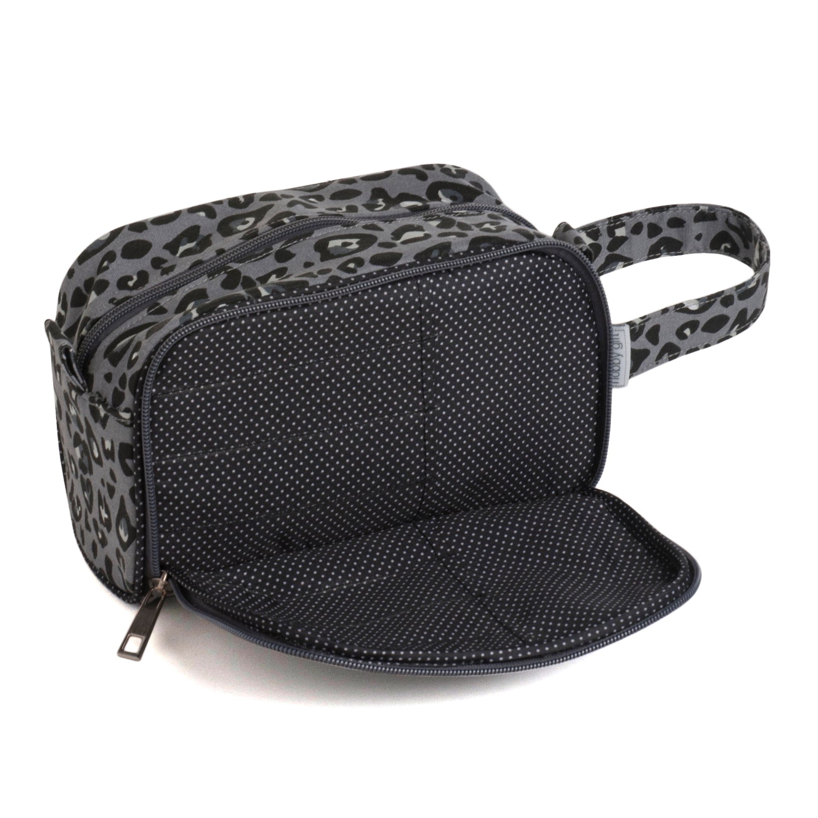 Crochet Bag with Side Pocket: Leopard | Fabriques