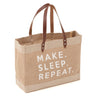 Cadeau pour les loisirs créatifs : Sac de bricolage : Sac fourre-tout à bandoulière (L) : Faites dormir à nouveau : Dimensions de l'article : (p/l/h) 17 x 44 x 33 cm. 