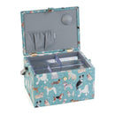 Hobby Gift: Sewing Box (L): Dogs: Item size: (d/w/h) 23.5 x 31 x 20cm.-2