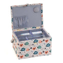 Hobby Gift: Sewing Box (L): Knit Happens: Item size: (d/w/h) 23.5 x 31 x 20cm.