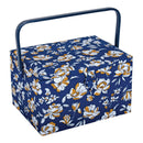 Hobby Gift: Sewing Box (L): Autumn Floral: Item size: (d/w/h) 23.5 x 31 x 20cm.-1