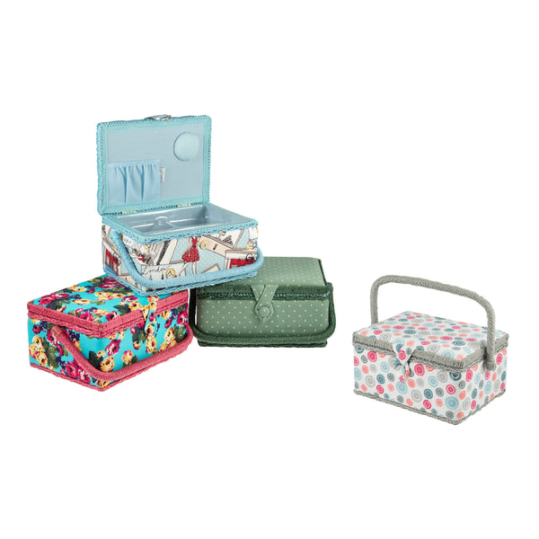 Hobby Gift: Sewing Box Assortment (M): 8 Pieces: Item size: (d/w/h) 17.5 x 24 x 13cm.