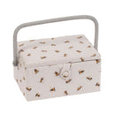 Hobby Gift: Sewing Box (M): Bee: Item size: (d/w/h) 18.5 x 25.5 x 14.5cm.-1