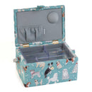 Hobby Gift: Sewing Box (M): Dogs: Item size: (d/w/h) 18.5 x 25.5 x 14.5cm.-2
