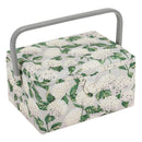 Hobby Gift: Sewing Box (M): Hydrangea: Item size: (d/w/h) 18.5 x 25.5 x 14.5cm.-1