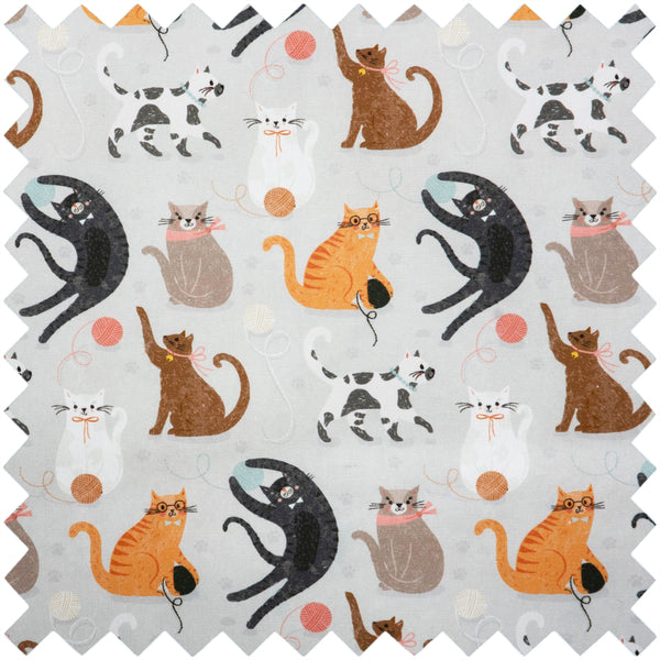 Hobby Gift: Sewing Box (S): Cats: Item size: (d/w/h) 15.5 x 23.5 x 11cm.