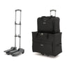 Cadeau pour les loisirs créatifs : Sac à roulettes pour machine à coudre : Noir : Dimensions de l'article : (l/l/h) extérieur - 33 x 59 x 47 cm ; intérieur - 27 x 53 x 40 cm. 