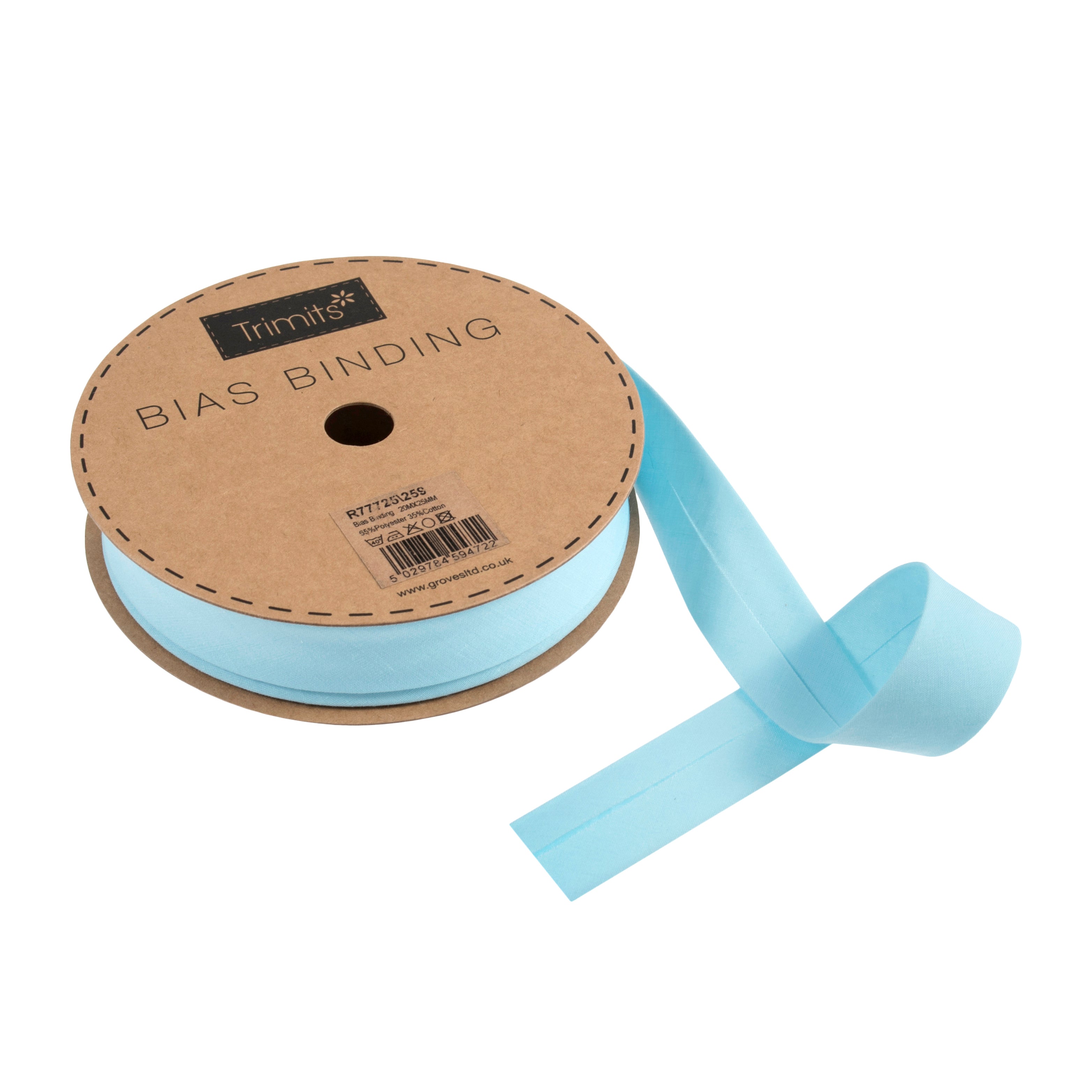 Buy sky Trimits : Bias Binding Tape: Polycotton: 25mm