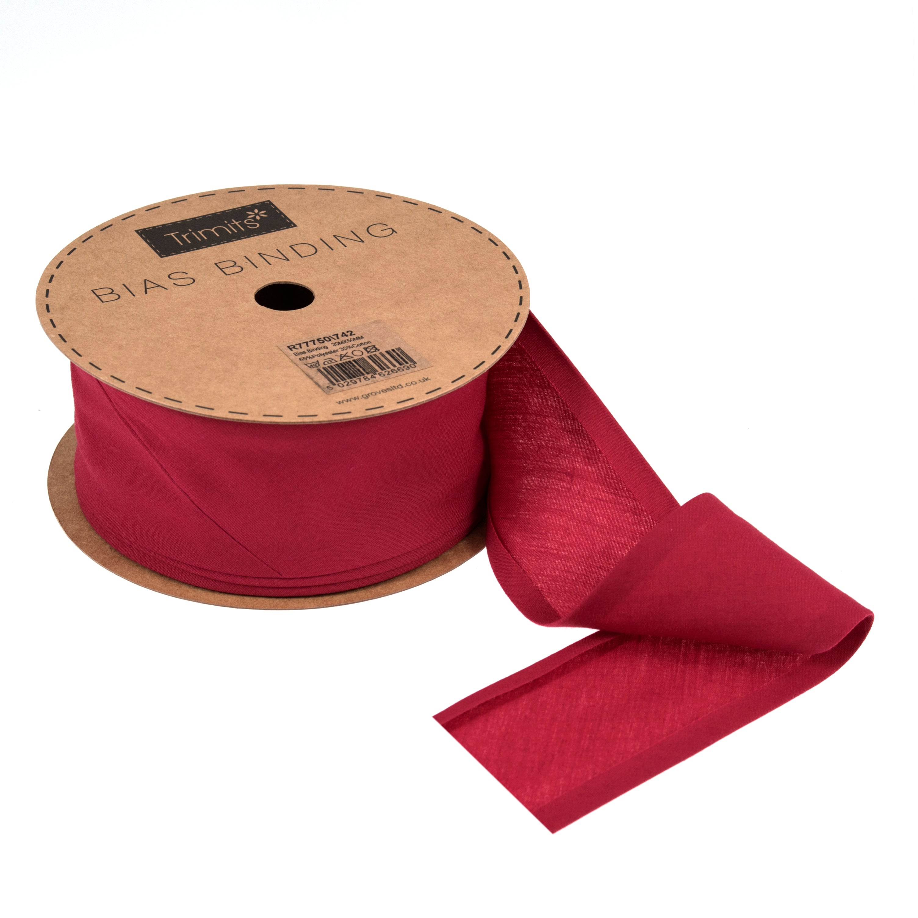 Trimits : Bias Binding Tape: Polycotton: 25mm