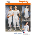 Simplicity Sewing Pattern 1139 Misses’ Civil War Undergarments