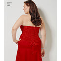 Simplicity Sewing Pattern 1183 Misses’ and Plus Size Corsets