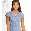 Simplicity Sewing Pattern 1195 Misses and Miss Petite Special Occasion Dress-3