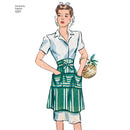 Simplicity Sewing Pattern 1221 Misses’ Vintage Aprons-5