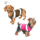 Simplicity Sewing Pattern 1239 Dog Coats in Three Sizes-8