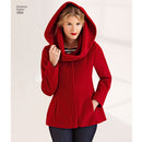 Simplicity Sewing Pattern 1254 Misses’ Leanne Marshall Easy Lined Coat or Jacket-3