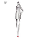 Simplicity Sewing Pattern 1254 Misses’ Leanne Marshall Easy Lined Coat or Jacket-6