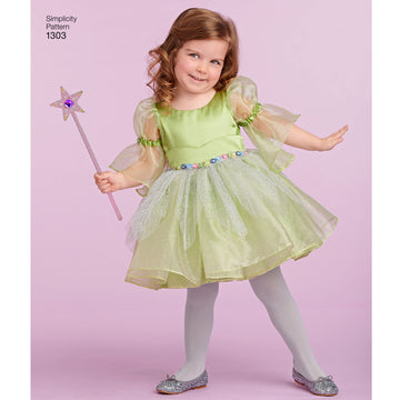 Simplicity Sewing Pattern S1303 Toddlers’ and Child’s Costumes - 0
