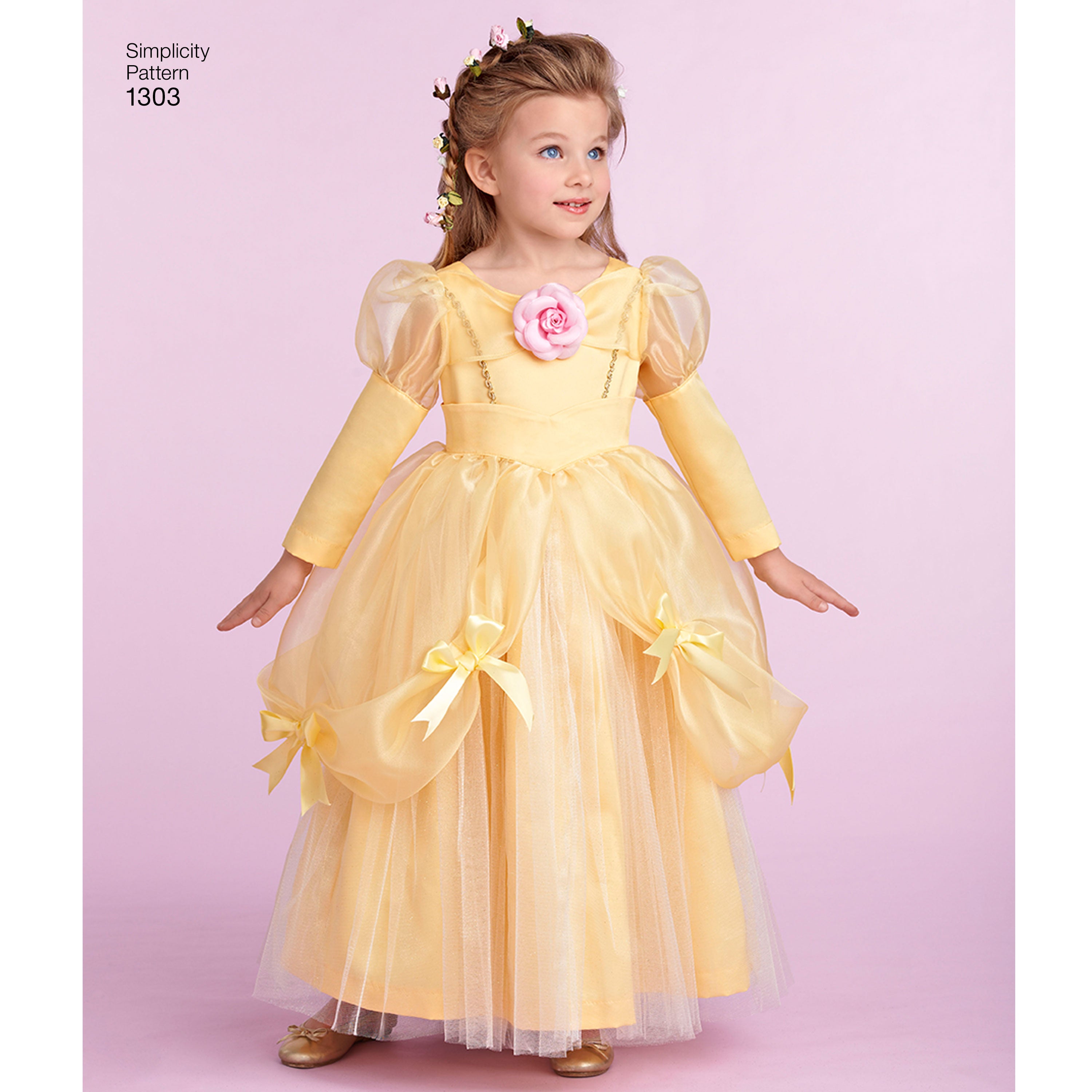 Simplicity Sewing Pattern S1303 Toddlers’ and Child’s Costumes